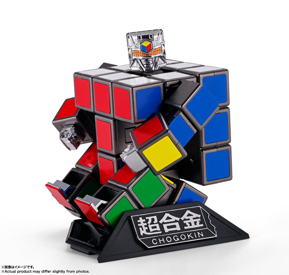 Tamashii Chogokin Rubik&#39;s Cube Robo-Bandai-Ace Cards &amp; Collectibles