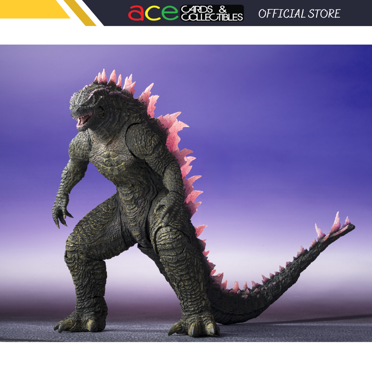 Tamashii Godzilla x Kong: The New Empire S.H.MonsterArts &quot;Godzilla 2024&quot; (Evolved Ver.)-Bandai-Ace Cards &amp; Collectibles