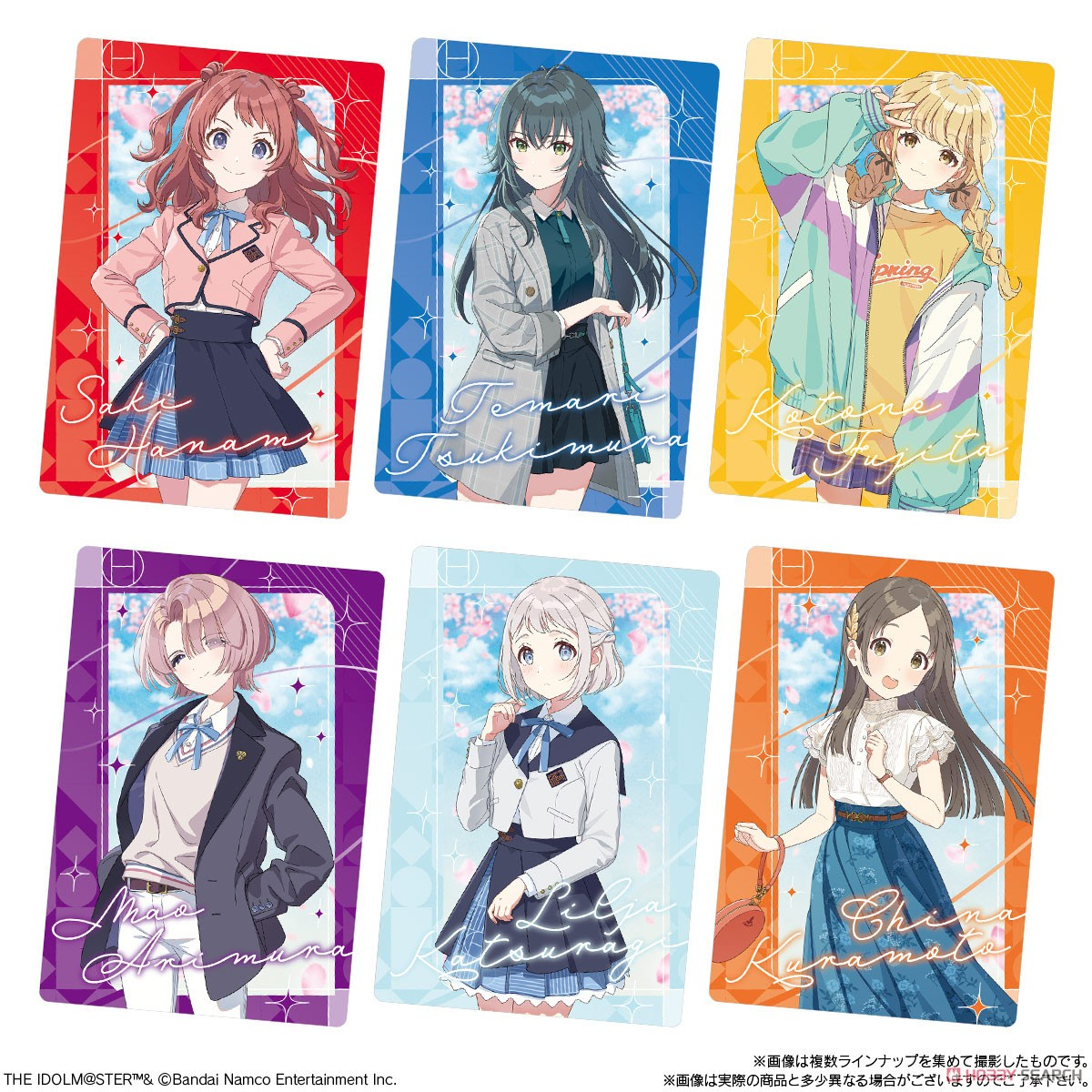 The Gakuen Idolmaster Wafer-Single Pack (Random)-Bandai-Ace Cards & Collectibles