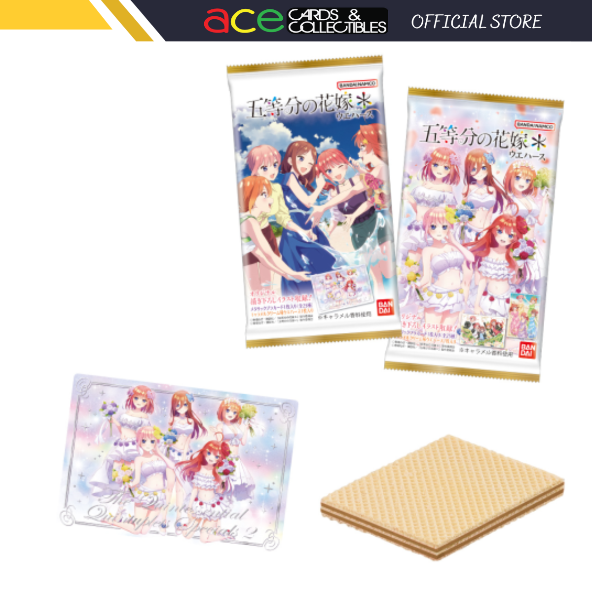The Quintessential Quintuplets Wafer Metallic Card Collection Vol.5-Single Pack (Random)-Bandai-Ace Cards & Collectibles