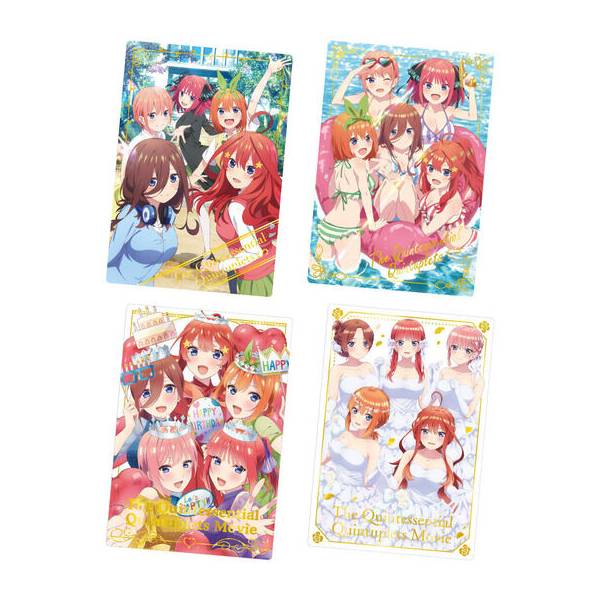 The Quintessential Quintuplets Wafer-Single Pack (Random)-Bandai-Ace Cards & Collectibles