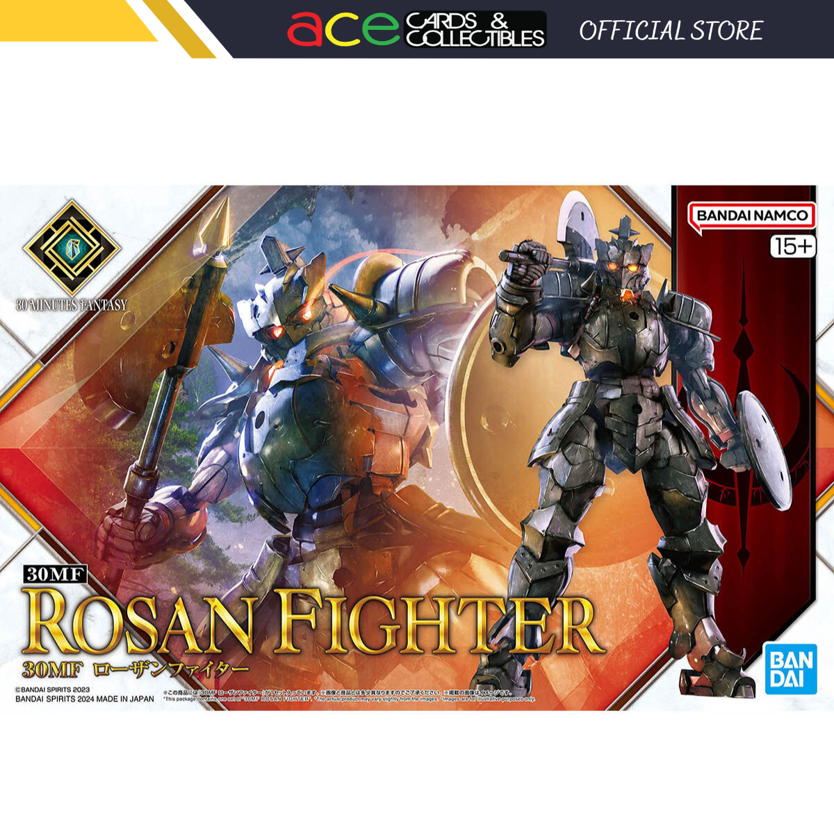 Thirty Minutes Fantasy 30MF Rosan Fighter-Bandai-Ace Cards &amp; Collectibles