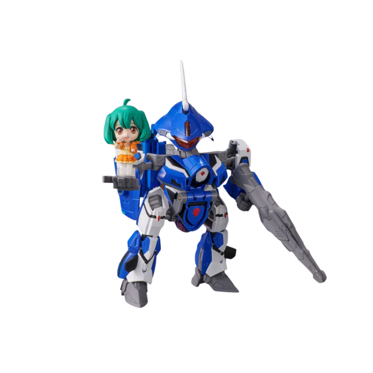 Tiny Session [VF-25G] "Messiah Valkyrie (Michael Use) With Ranka" Completed-Bandai-Ace Cards & Collectibles