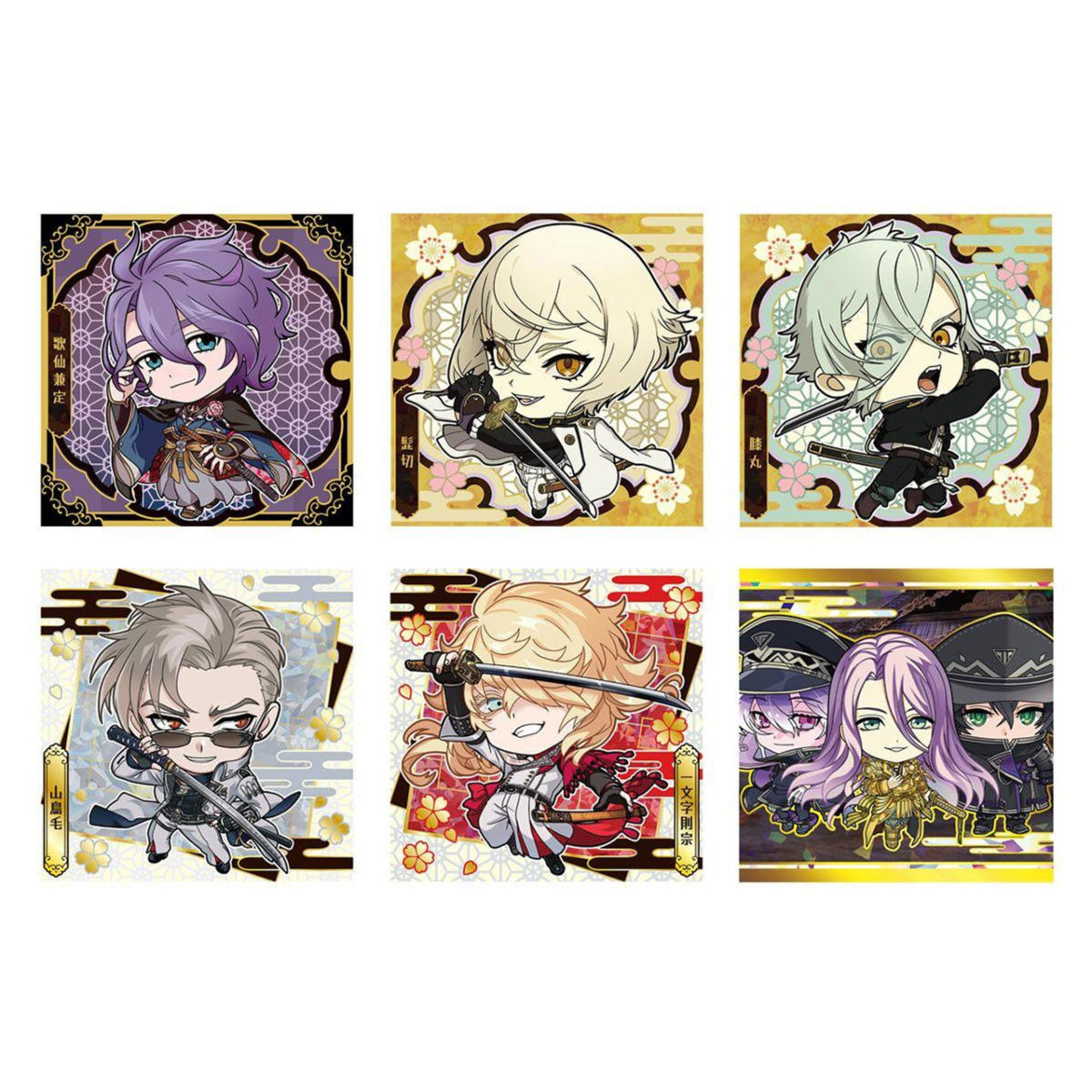 Touken Ranbu Online Seal Wafer-Single Pack (Random)-Bandai-Ace Cards & Collectibles