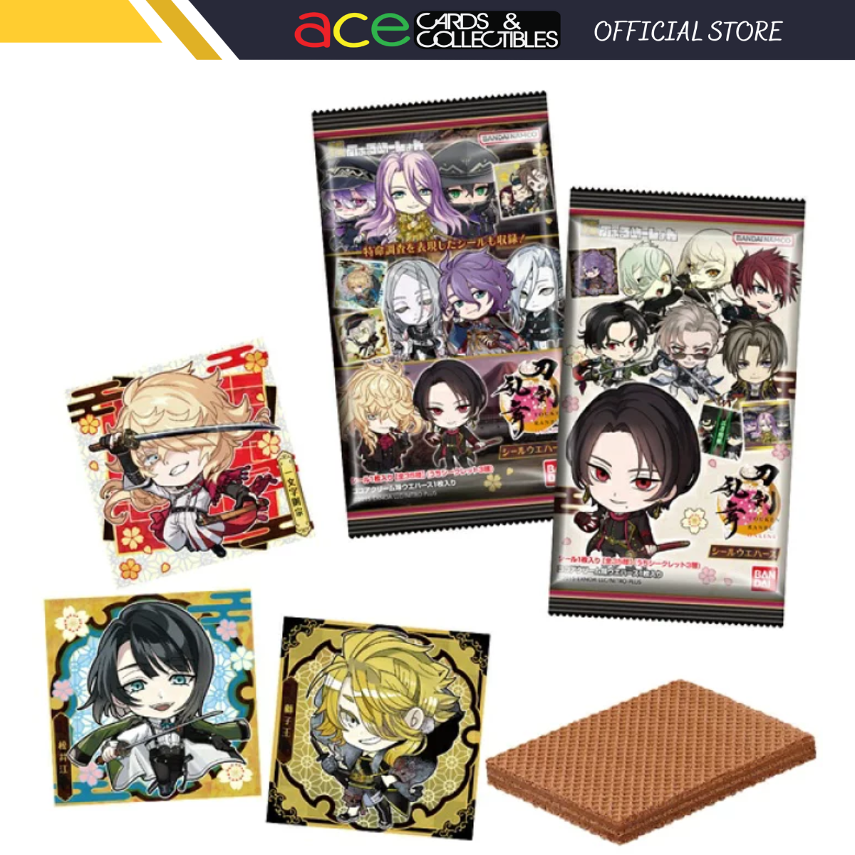 Touken Ranbu Online Seal Wafer-Single Pack (Random)-Bandai-Ace Cards & Collectibles