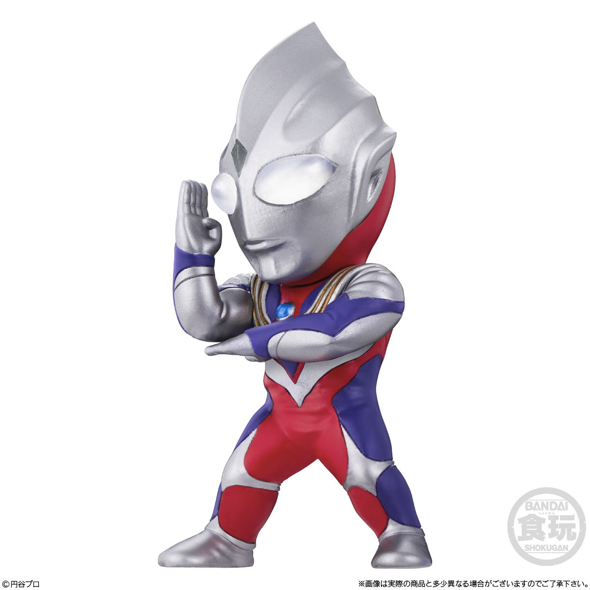 Ultraman Converge Motion Figures 07-Ultraman Tiga Multi-Type (Zeperion Ray)-Bandai-Ace Cards &amp; Collectibles
