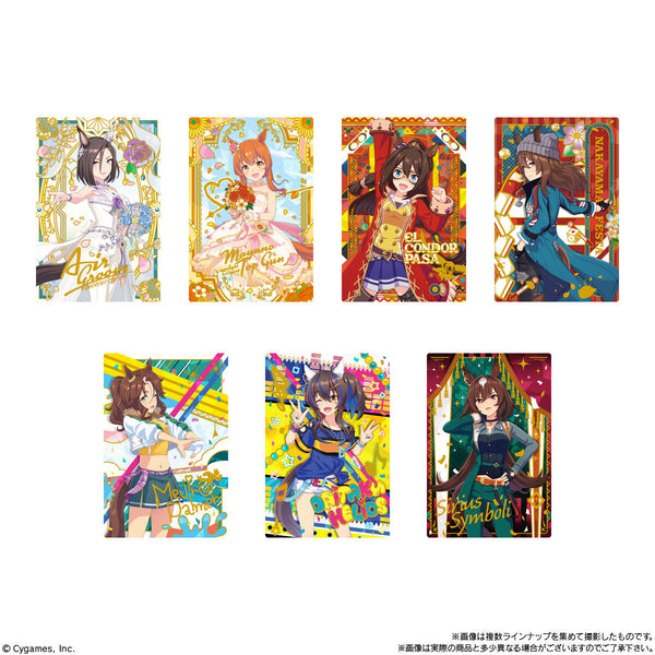 Uma Racing Cards Uma Musume Pretty Derby Twin Wafer Card The 7th R - Ace Cards Sdn Bhd
