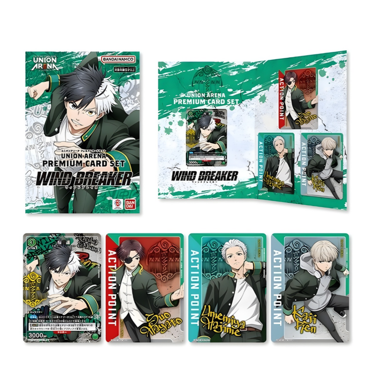 Union Arena New Card Selection "Wind Breaker"-Bandai-Ace Cards & Collectibles