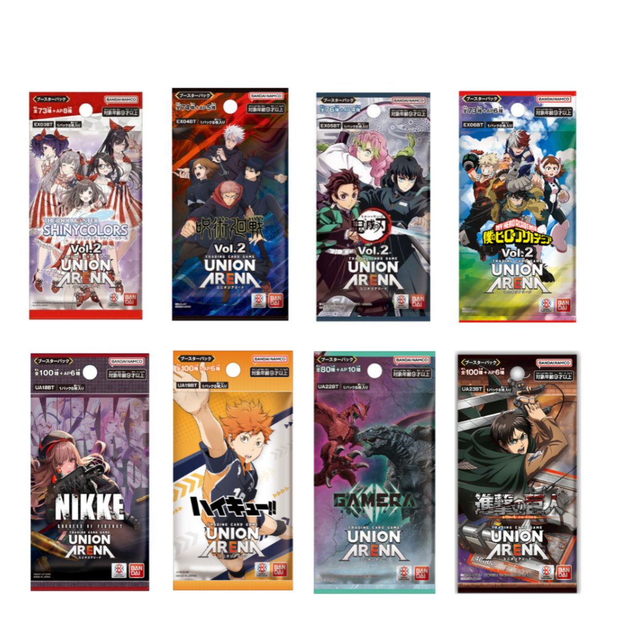 Union Arena TCG Booster Pack-EX01BT-Bandai-Ace Cards & Collectibles