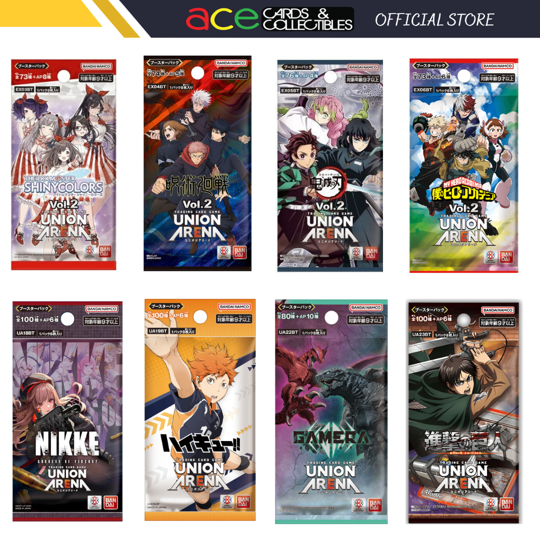 Union Arena TCG Booster Pack-EX01BT-Bandai-Ace Cards & Collectibles