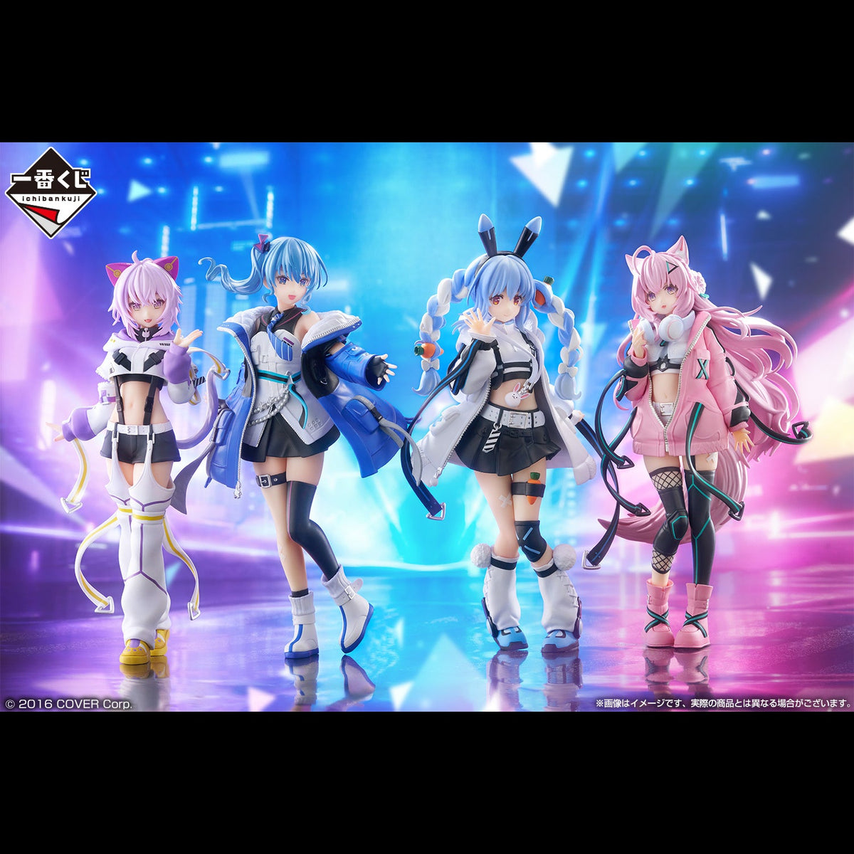 (Whole Set 80tix) Ichiban Kuji Hololive ~Cyberpunk Style~-Bandai-Ace Cards & Collectibles