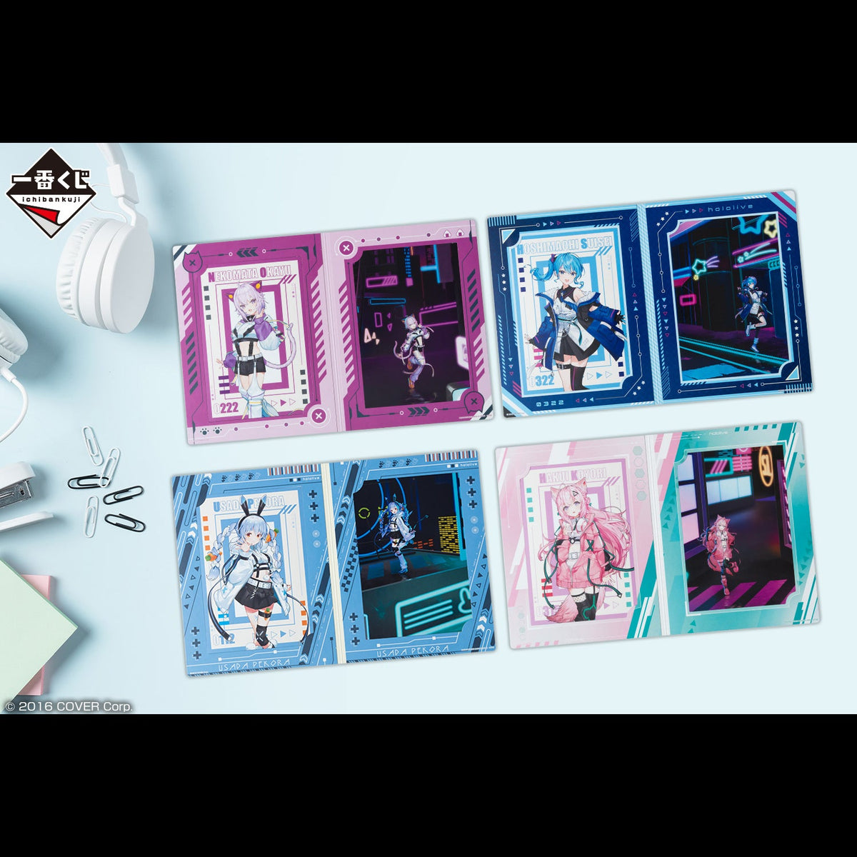 (Whole Set 80tix) Ichiban Kuji Hololive ~Cyberpunk Style~-Bandai-Ace Cards & Collectibles
