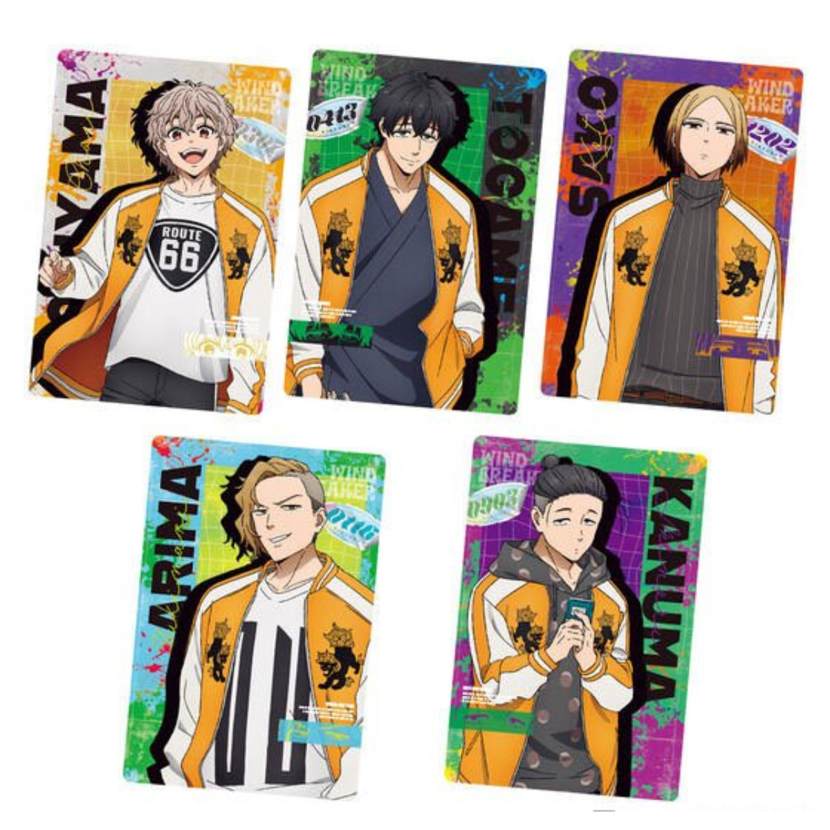 Wind Breaker Wafer 2-Single Pack (Random)-Bandai-Ace Cards & Collectibles