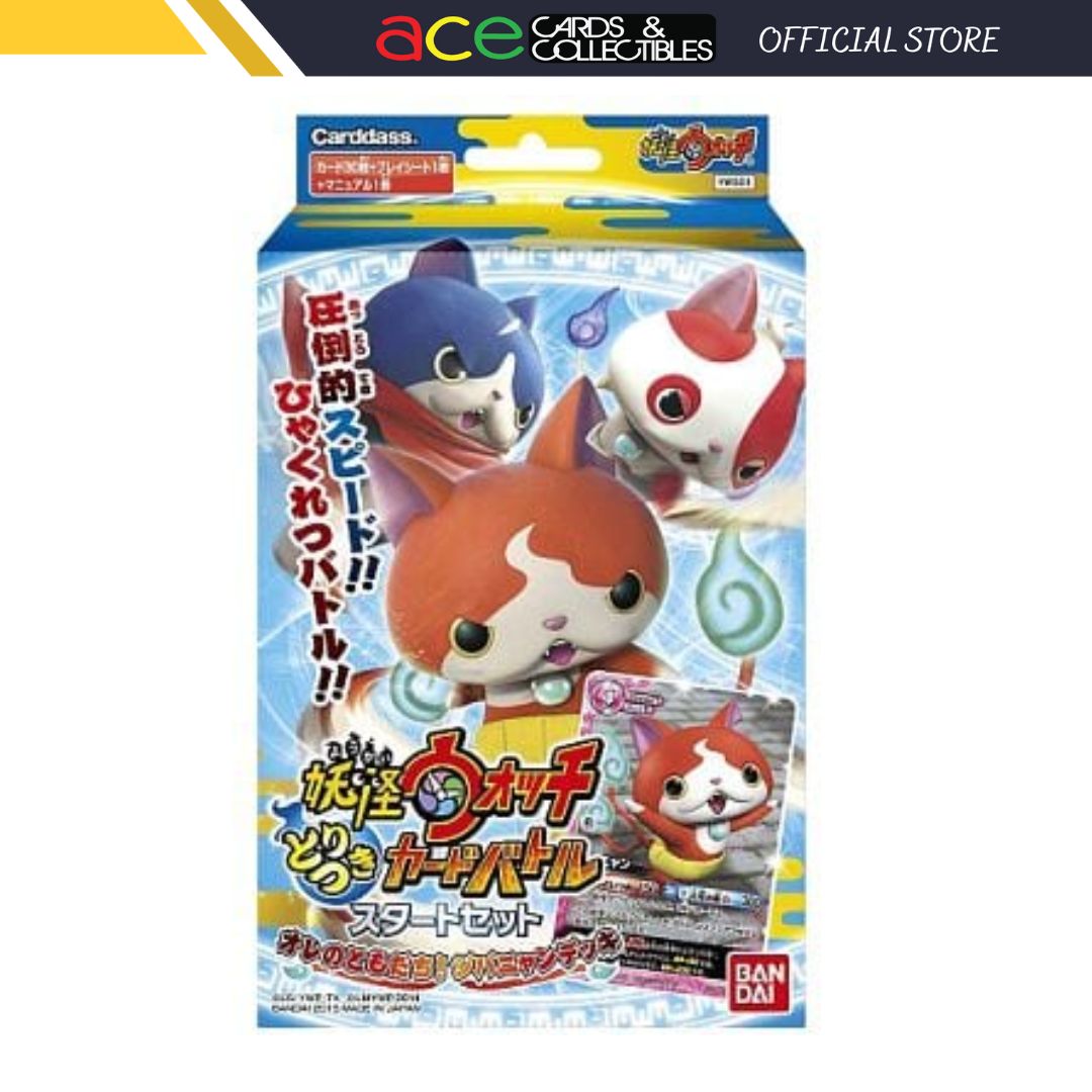 Yo-Kai Watchs Starter Deck : My Friend Jibanyan Deck [YWS01]-Bandai-Ace Cards &amp; Collectibles