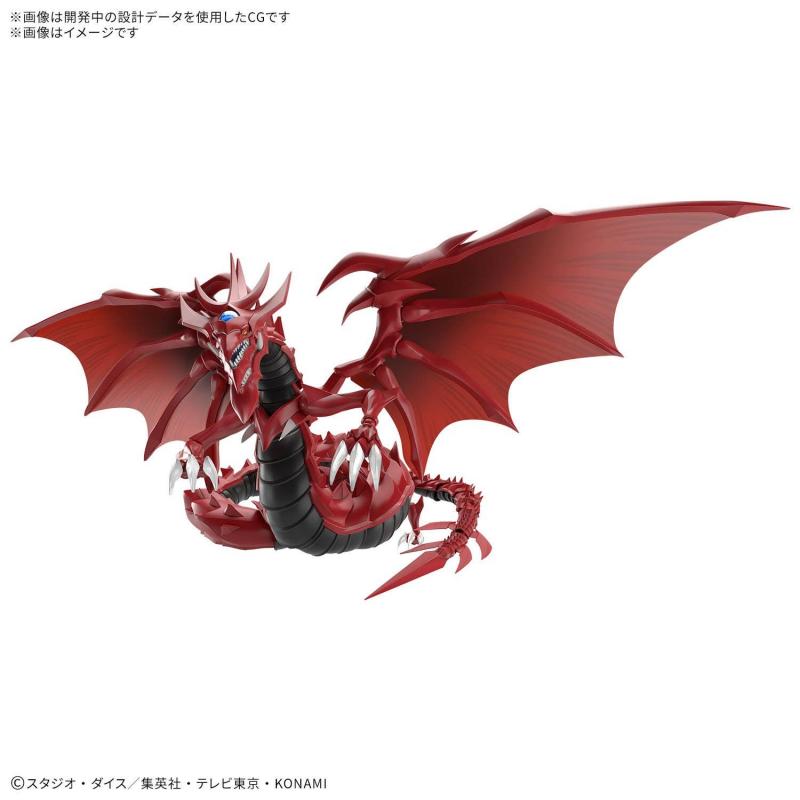 Yu Gi Oh! Figure-Rise Standard Amplified Egyptian God Slifer the Sky Dragon-Bandai-Ace Cards & Collectibles