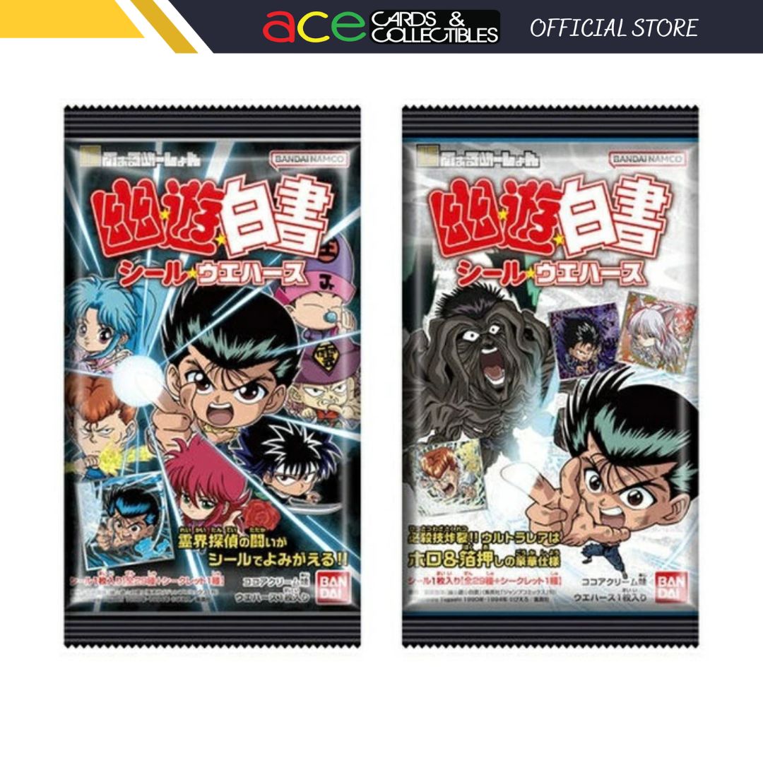 Yu Yu Hakusho Seal Wafer-Single Pack (Random)-Bandai-Ace Cards & Collectibles