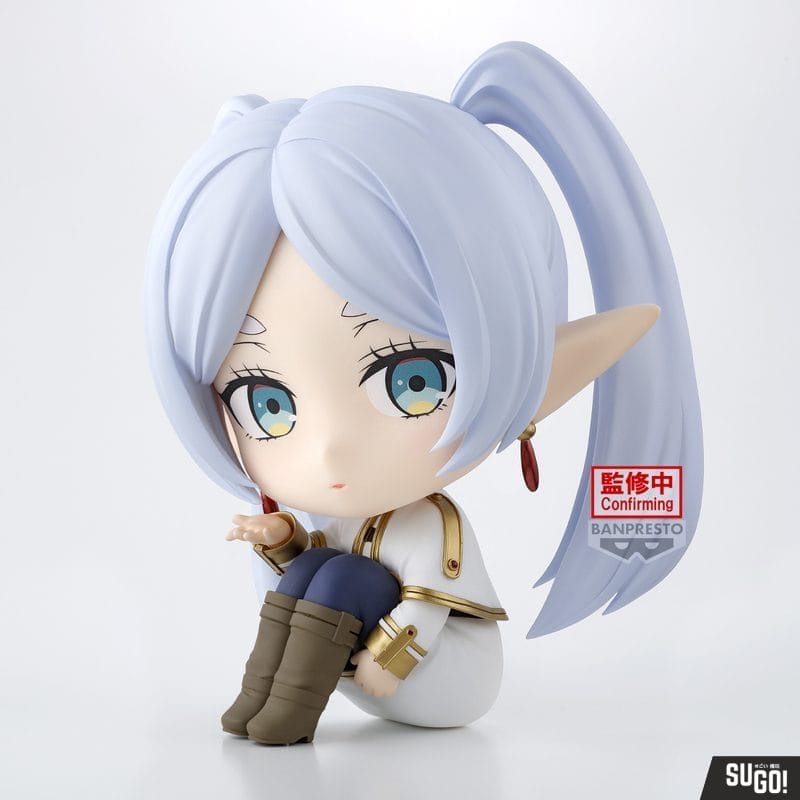 BANPRESTO Frieren: Beyond Journey's End "Frieren Sitting" Prize Figure-Banpresto-Ace Cards & Collectibles