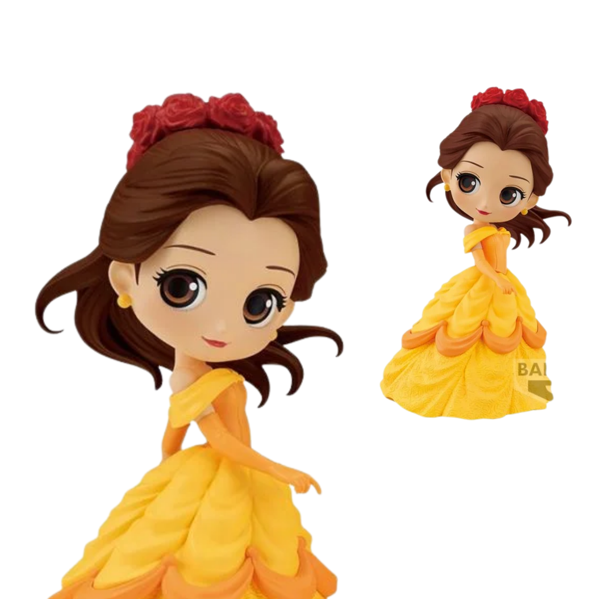 BANPRESTO x Disney Character Beauty and The Beast Q Posket Flower Style "Belle" (Ver A.)-Banpresto-Ace Cards & Collectibles
