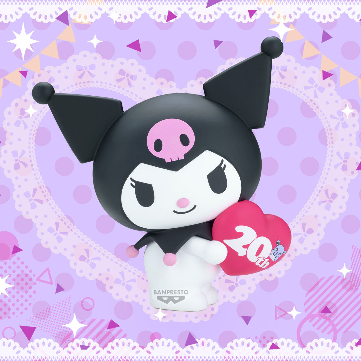 BANPRESTO x Sanrio Characters Big Sofvimates "Kuromi"-Banpresto-Ace Cards & Collectibles