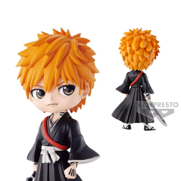 Bleach Thousand-Year Blood War Q Posket "Ichigo Kurosaki" (Ver. A)-Banpresto-Ace Cards & Collectibles