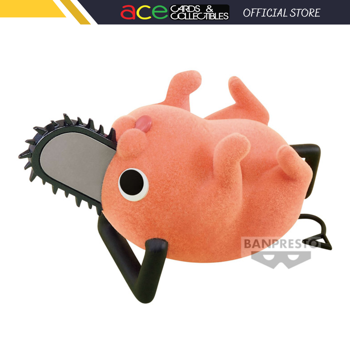Chainsaw Man Fluffy Puffy "Pochita" (Ver. B)-Banpresto-Ace Cards & Collectibles