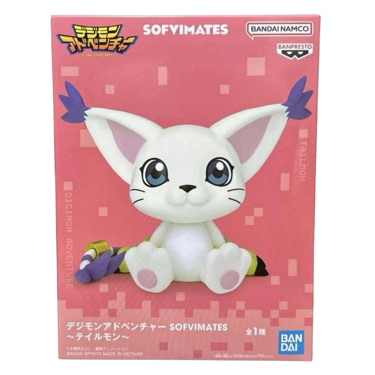 Digimon Adventure Sofvimates "Tailmon"-Banpresto-Ace Cards & Collectibles