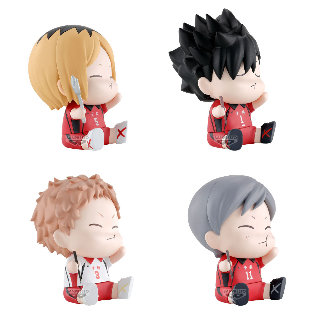 Haikyu!! Happy Figure Collection Box-Single Box (Random)-Banpresto-Ace Cards & Collectibles