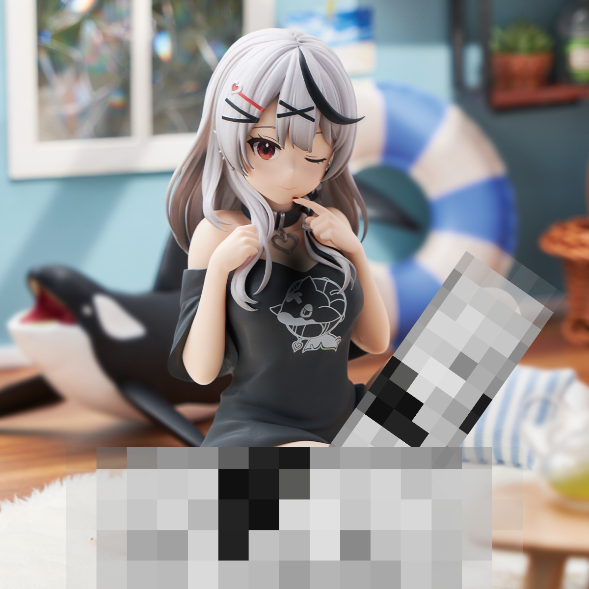 Hololive Production "Sakamoto Chloe" Relax Time Prize Figure-Banpresto-Ace Cards & Collectibles