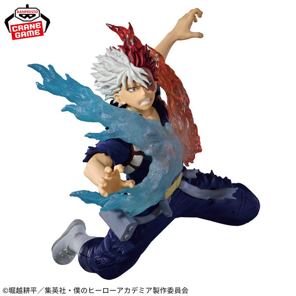 My Hero Academia The Amazing Heroes Plus "Shoto Todoroki" III-Banpresto-Ace Cards & Collectibles