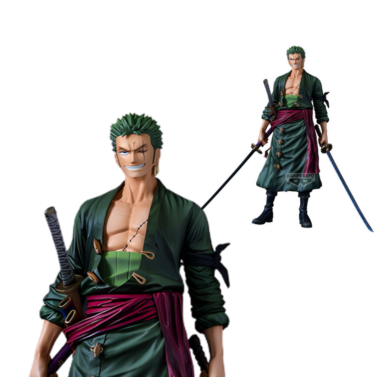 【OVERSEA LIMITED】ONE PIECE PREMIUM-RORONOA ZORO [THE BRUSH]-Banpresto-Ace Cards & Collectibles