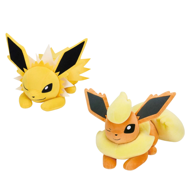 Pokemon Mofugu Plush Eeevee Friends "Jolteon & Flareon Naptime Ver."-Jolteon-Banpresto-Ace Cards & Collectibles