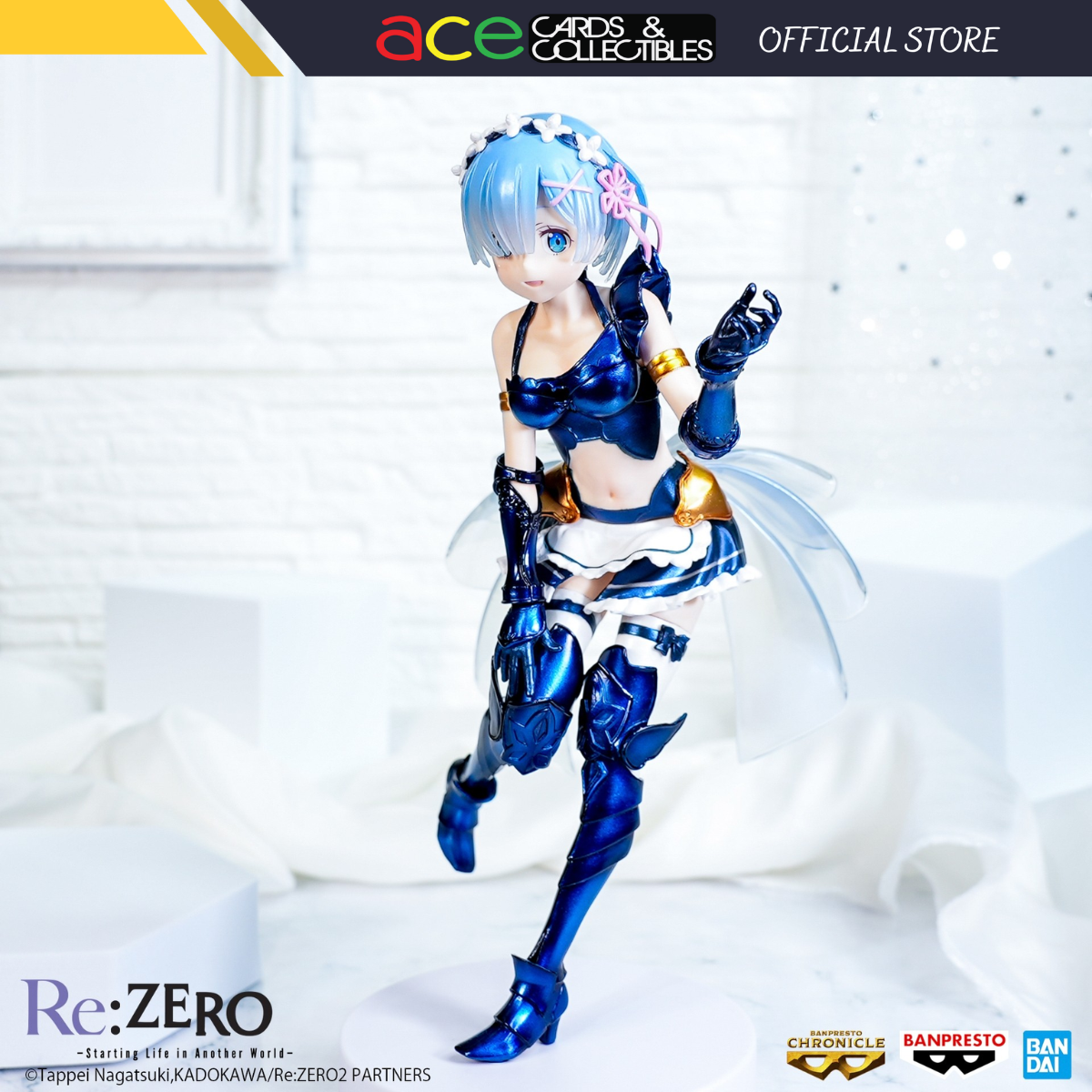 Re:Zero Starting Life in Another World EXQ Vol. 4 "Rem" (Blue Maid Armor Ver.)-Banpresto-Ace Cards & Collectibles