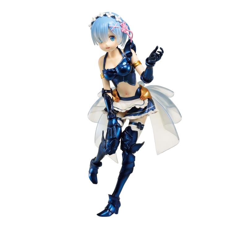 Re:Zero Starting Life in Another World EXQ Vol. 4 &quot;Rem&quot; (Blue Maid Armor Ver.)-Banpresto-Ace Cards &amp; Collectibles