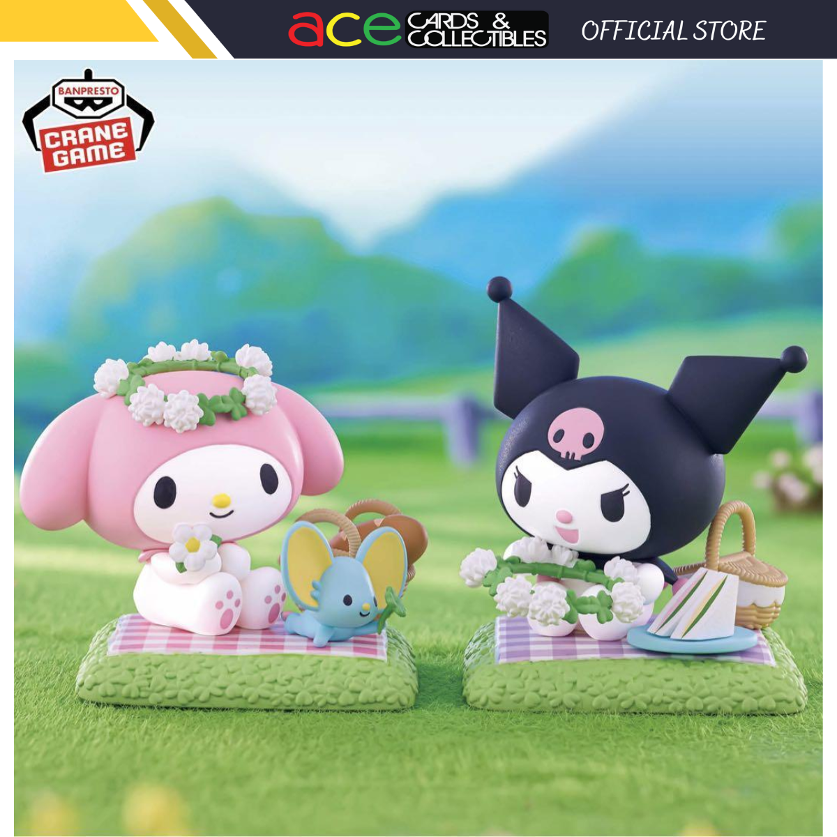 SANRIO CHARACTERS NAKAYOSHI MEMORIES VOL.2 "MY MELODY & KUROMI"-My Melody-Banpresto-Ace Cards & Collectibles
