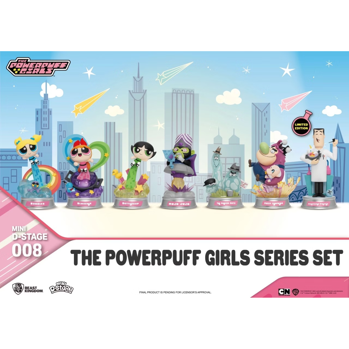 Beast Kingdom: The Powerpuff Girls Series-Single Box (Random)-Beast Kingdom-Ace Cards & Collectibles