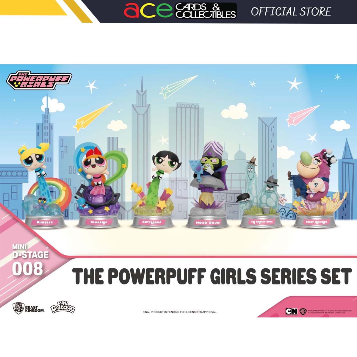 Beast Kingdom: The Powerpuff Girls Series-Single Box (Random)-Beast Kingdom-Ace Cards &amp; Collectibles