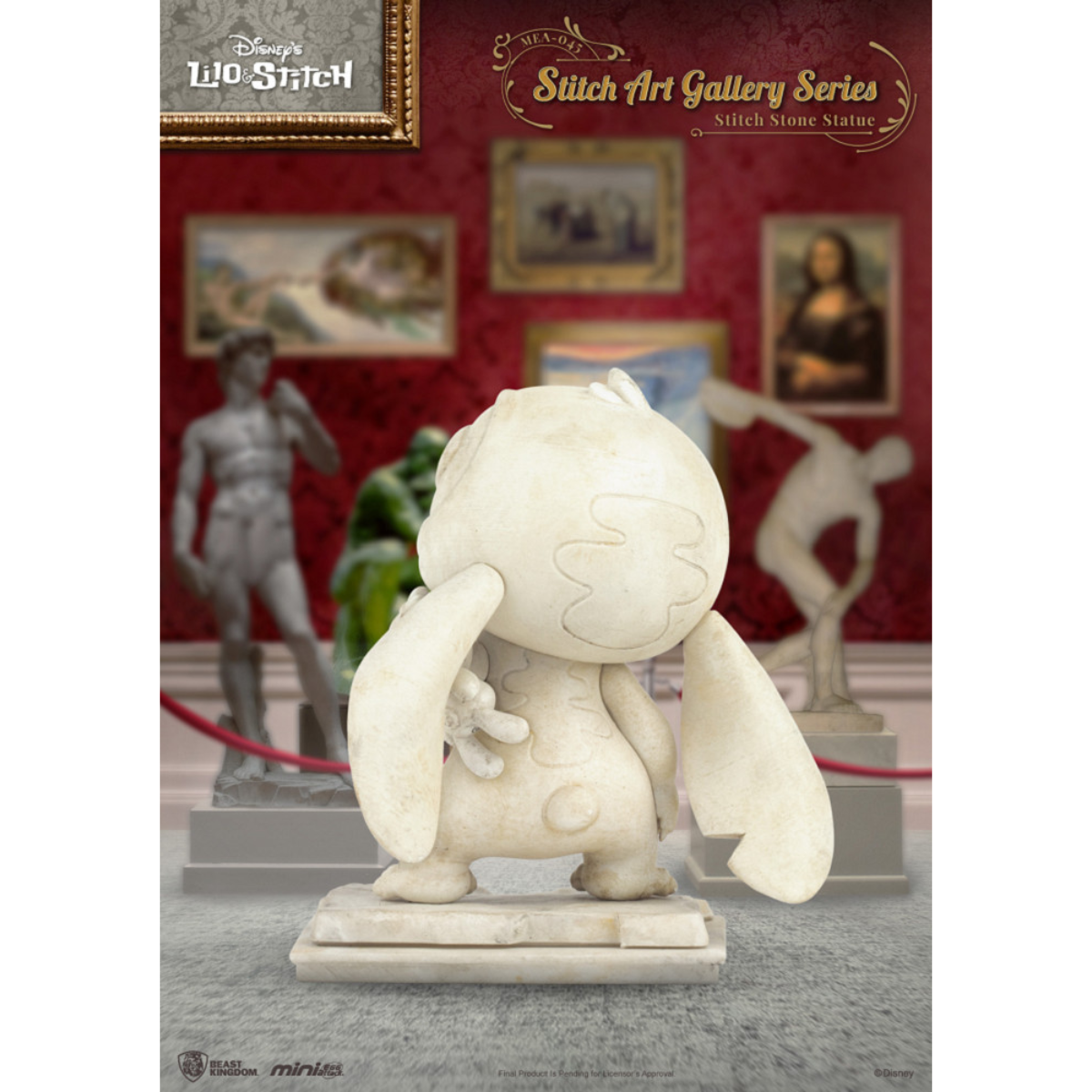 Beast Kingdom x MEA-045 Stitch Art Gallery Series-Single Box (Random)-Beast Kingdom-Ace Cards &amp; Collectibles