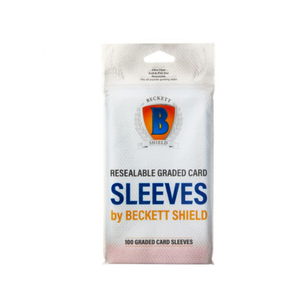 Beckett Shield Resealable Graded Card Sleeves - Clear-Beckett Shield-Ace Cards & Collectibles