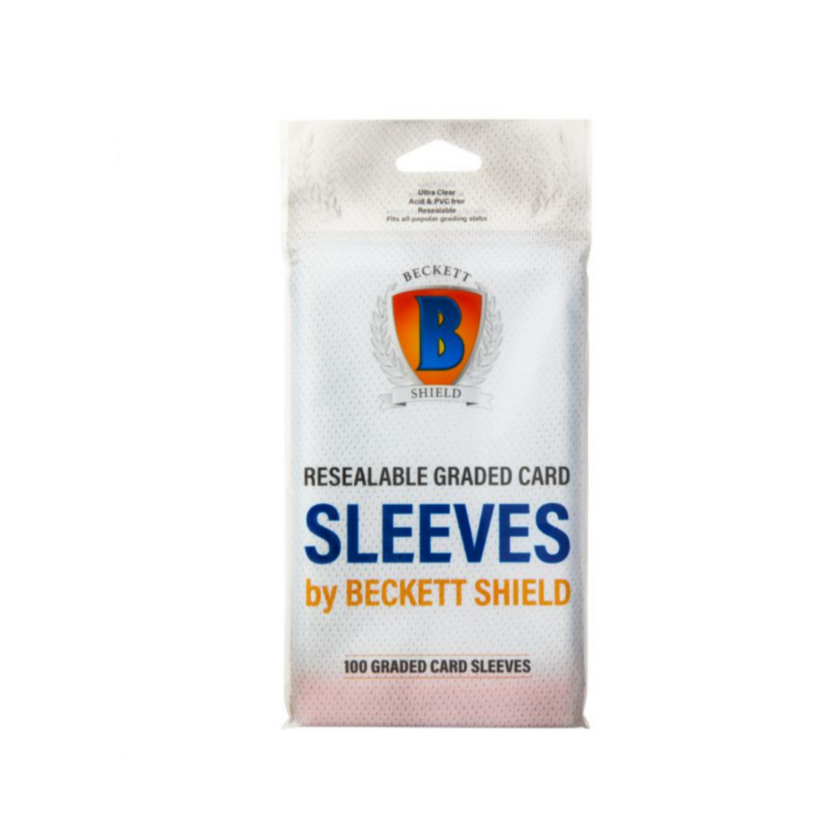 Beckett Shield Resealable Graded Card Sleeves - Clear-Beckett Shield-Ace Cards & Collectibles