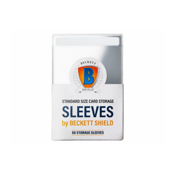 Beckett Shield Storage Sleeve "Standard" (50pcs)-Beckett Shield-Ace Cards & Collectibles