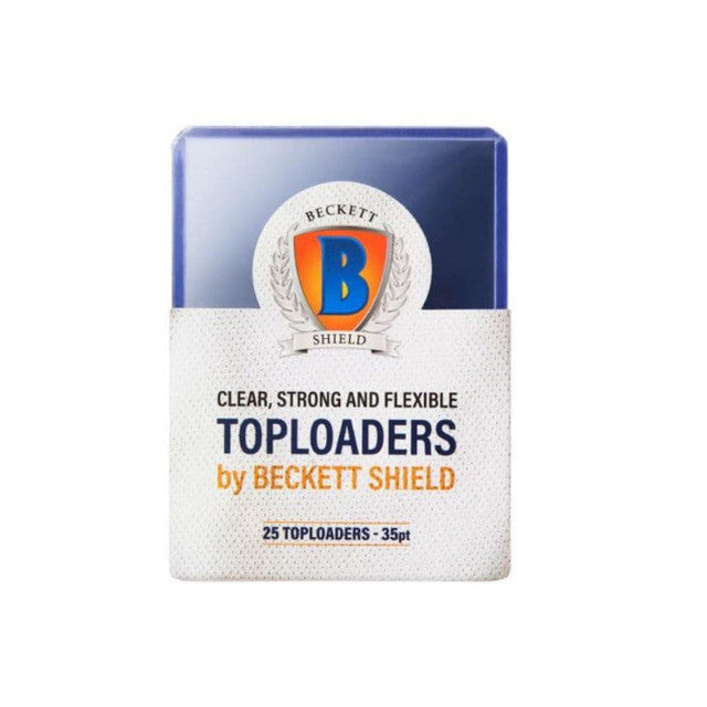 Beckett Shield Toploader 35pt/55pt (Whole Pack 25 Pcs)-35PT (25 pcs)-Beckett Shield-Ace Cards & Collectibles