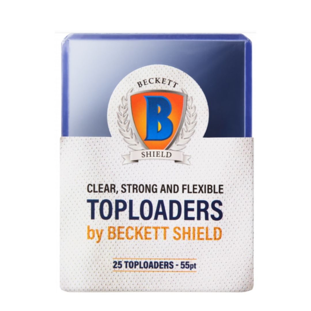 Beckett Shield Toploader 35pt/55pt (Whole Pack 25 Pcs)-55PT (25 pcs)-Beckett Shield-Ace Cards &amp; Collectibles