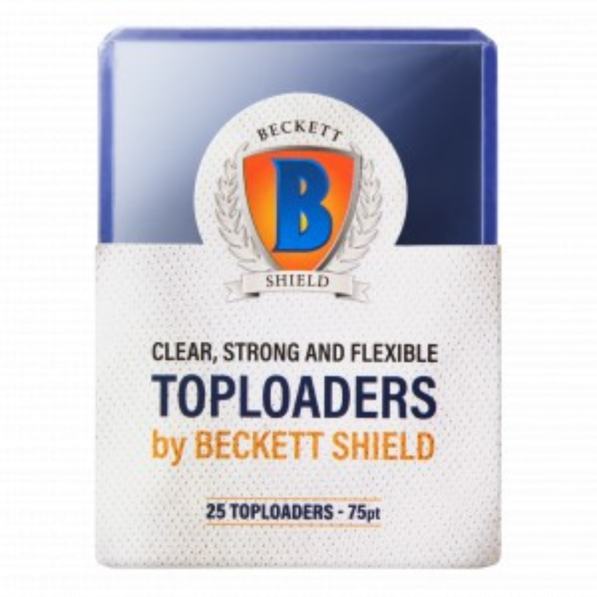 Beckett Shield Toploader 35pt/55pt/75pt (Whole Pack 25 Pcs)-75PT (25 pcs)-Beckett Shield-Ace Cards &amp; Collectibles