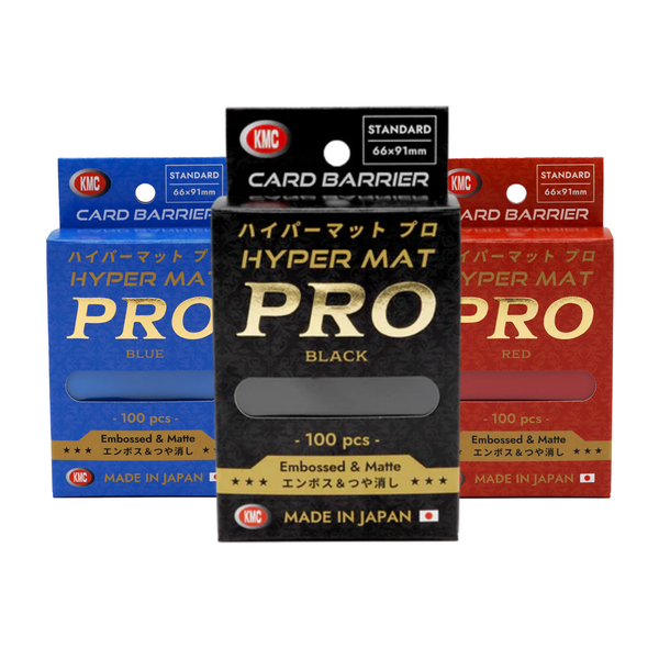 KMC Sleeve Card Barrier "HYPER MAT PRO" Series (100pcs)