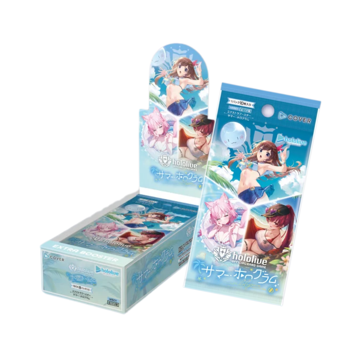 Hololive TCG : Official Card Game Extra Booster [hOCG-hEB01] "Summer Hologram"
