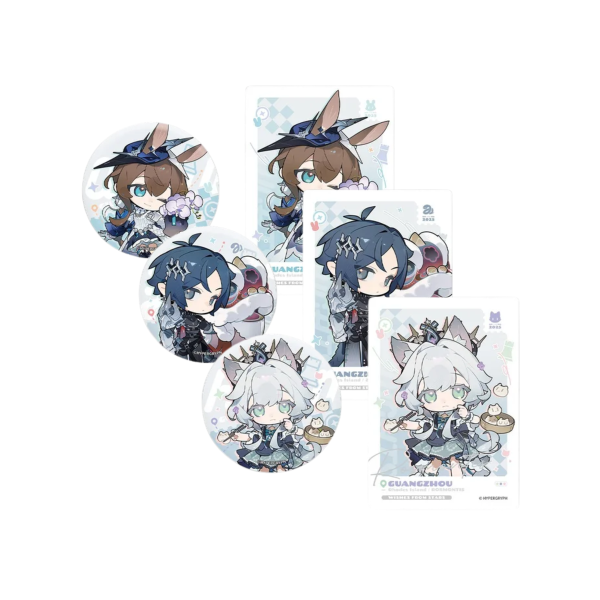 Arknights Wishes From Stars Series Character Set: Version GZ