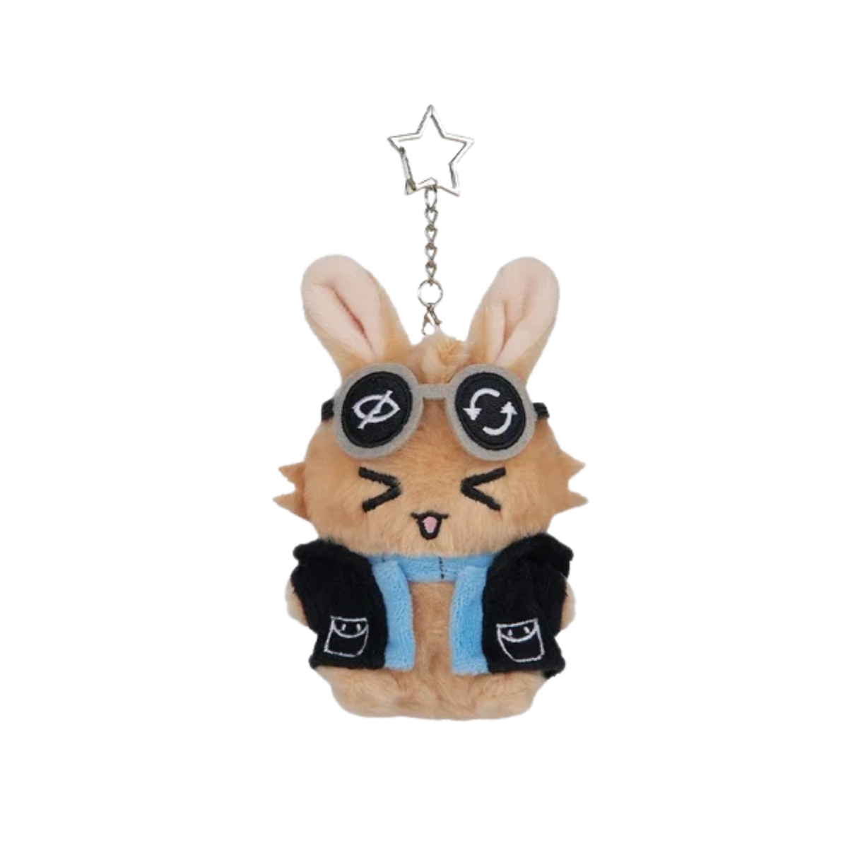 Arknights Wishes From Stars Series Cooool Rabbit Plush Keychain