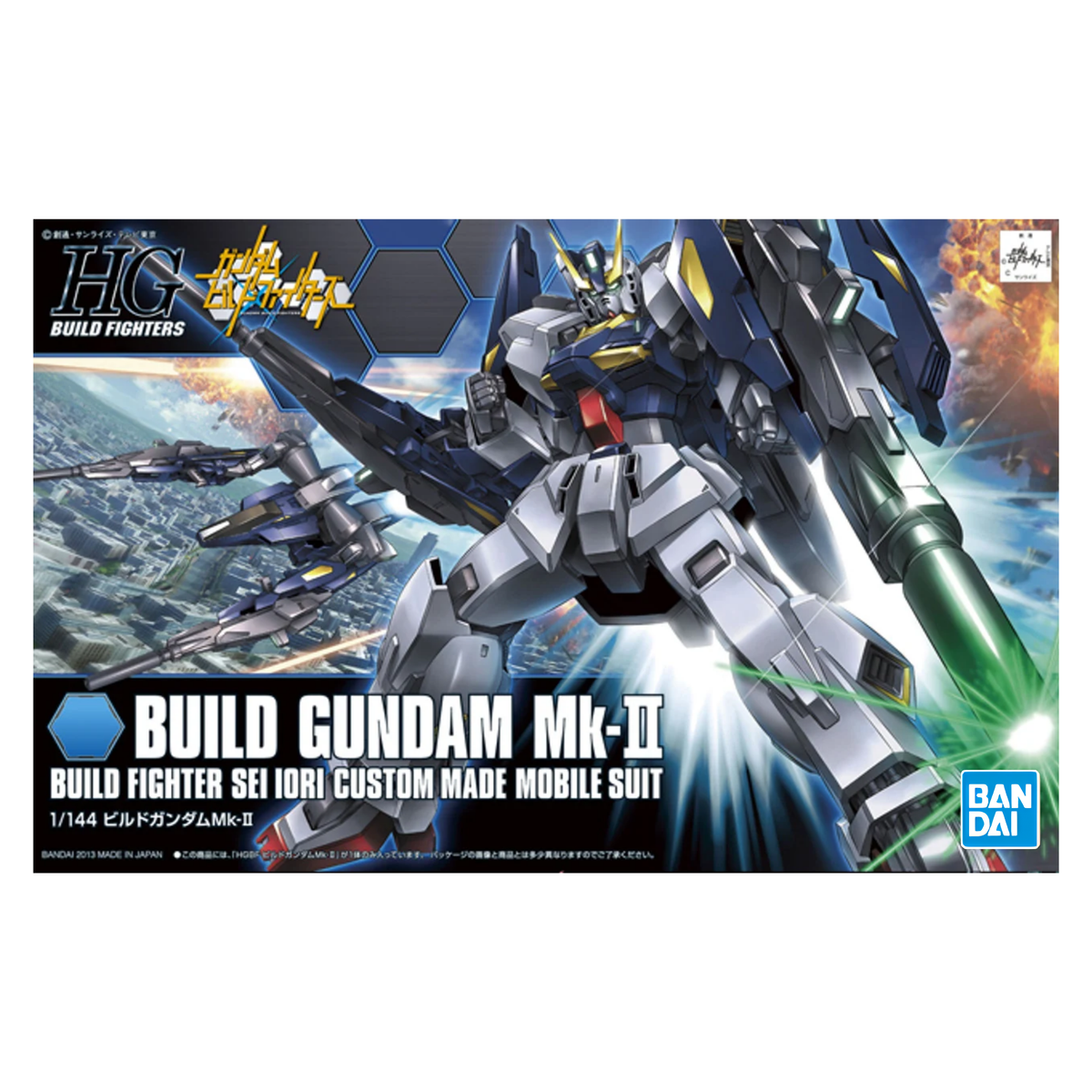 Gunpla HGBF 1/144 Build Gundam Mk-II