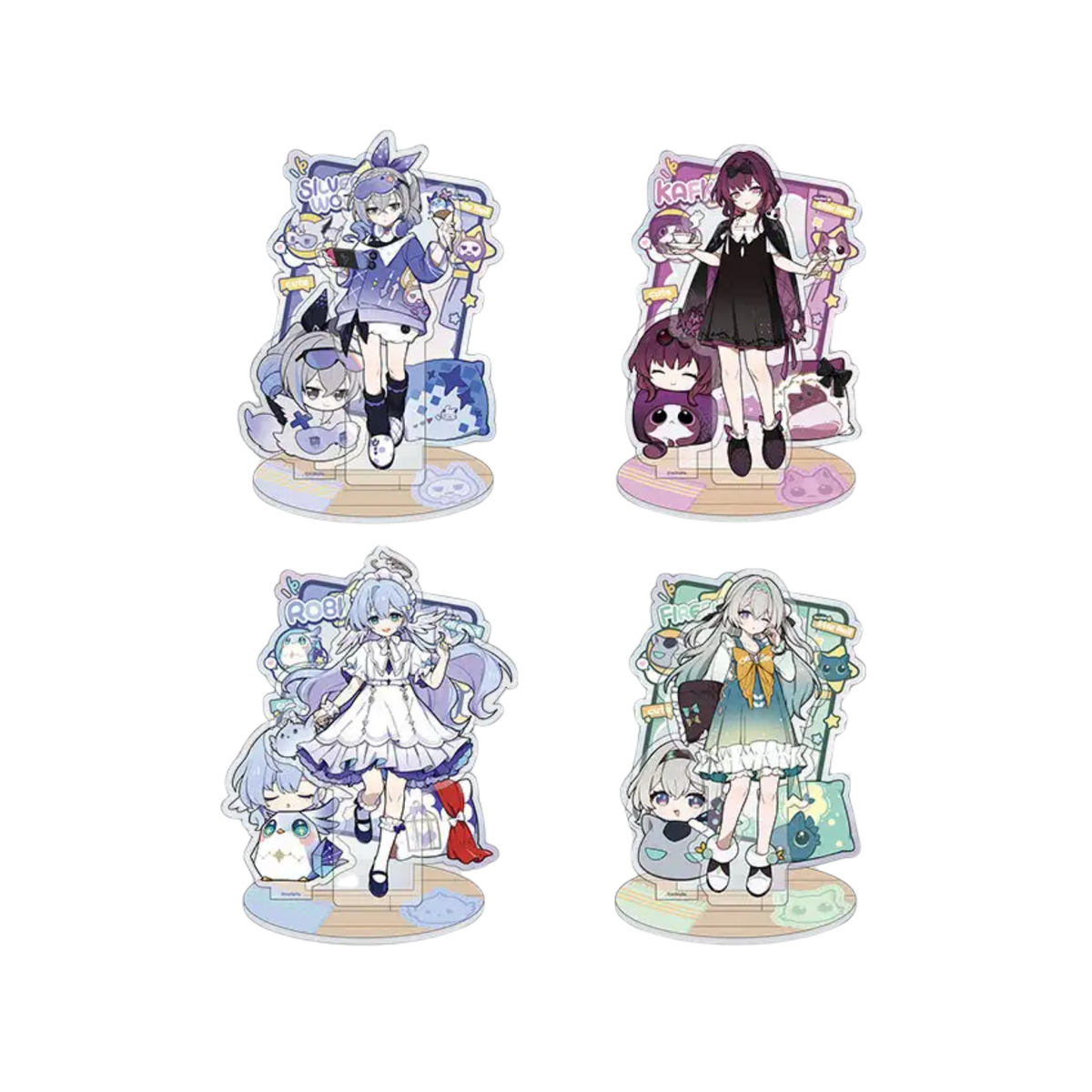 Honkai: Star Rail Girl's Dormitory Series Acrylic Stand