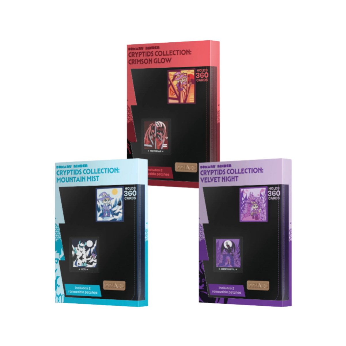 Gatherer's Tavern DOMARU Deco Patch Binder Cryptids Collection 9-Pocket